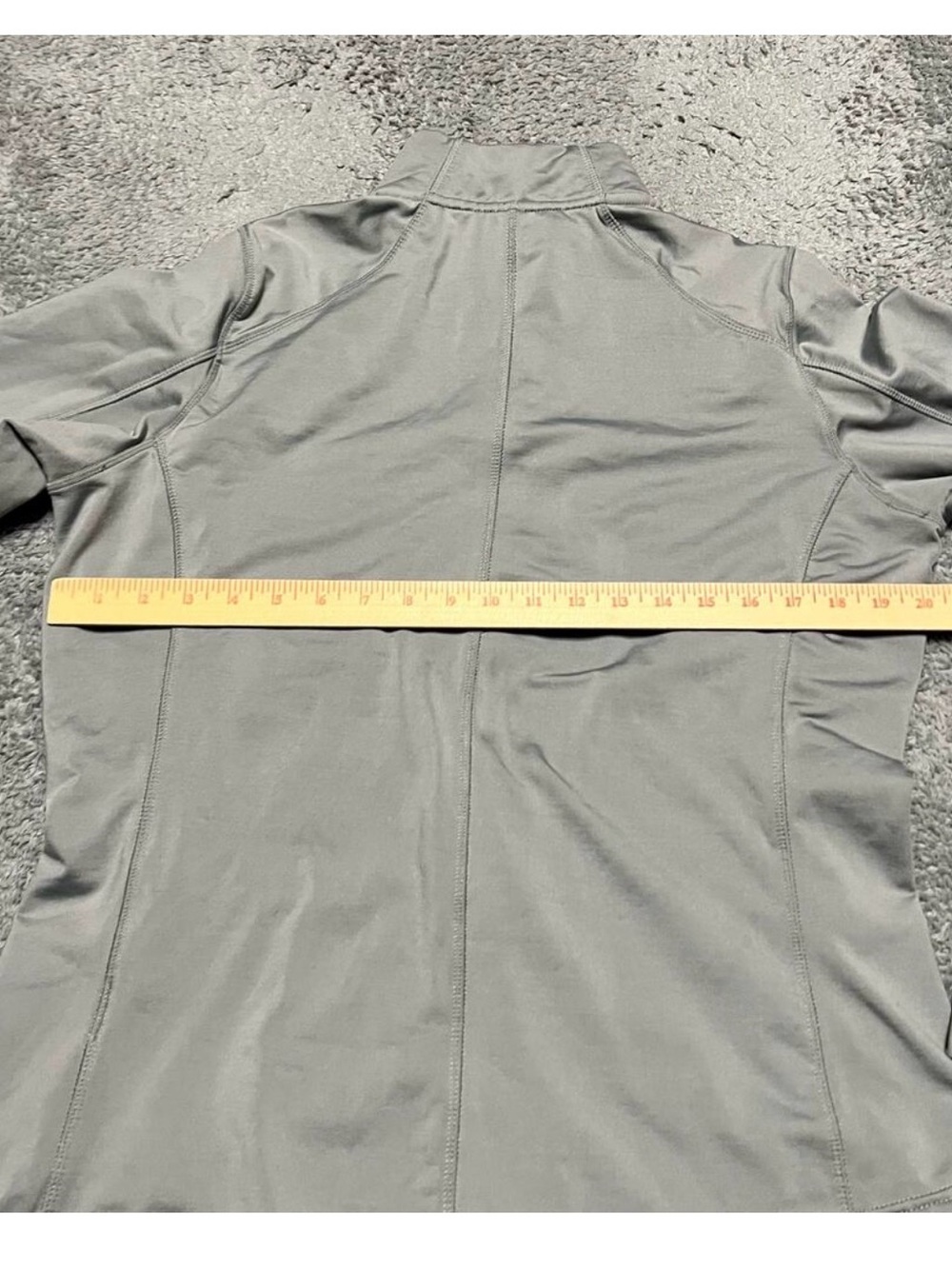 Gray Full-Zip Performance Jacket - Picture 4 of 5